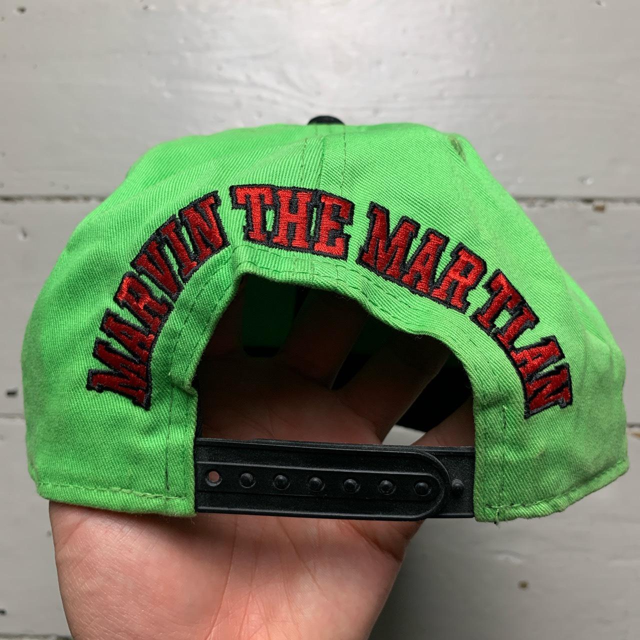 New Era Marvin The Martian Looney Tunes Green and Black Snapback Cap