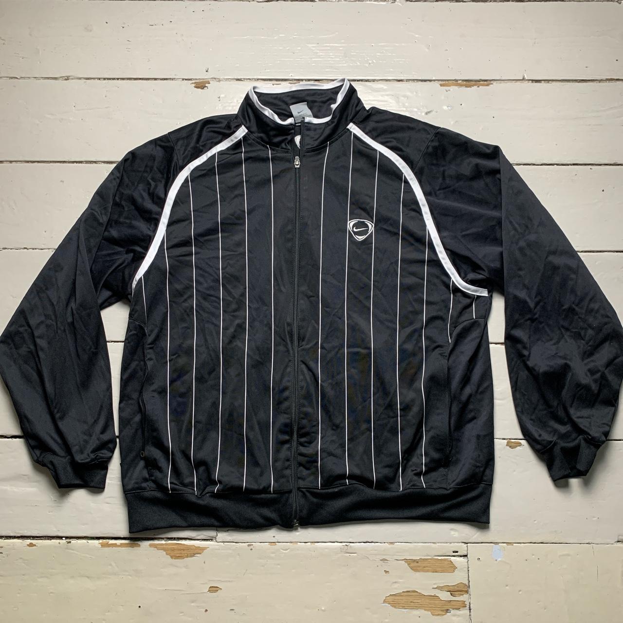 Nike Vintage Football Black and White Tracksuit Jacket