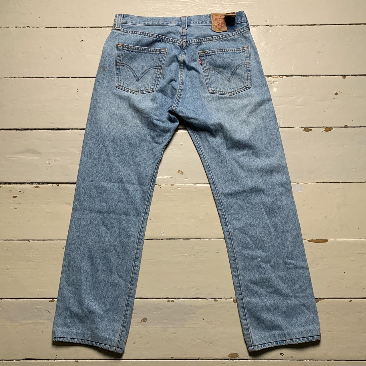 Levis 501 Light Blue Jeans