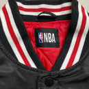 Chicago Bulls Lavine Number 8 Black Bomber Jacket (M)