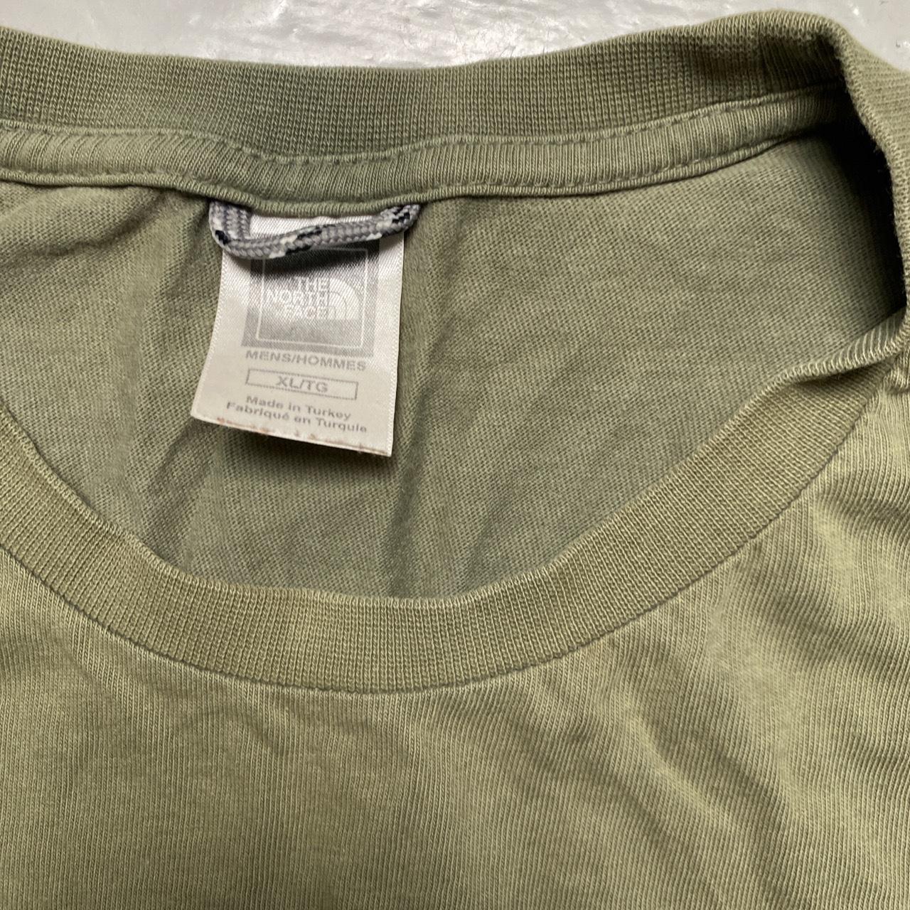 The North Face Vintage Green Long Sleeve T Shirt