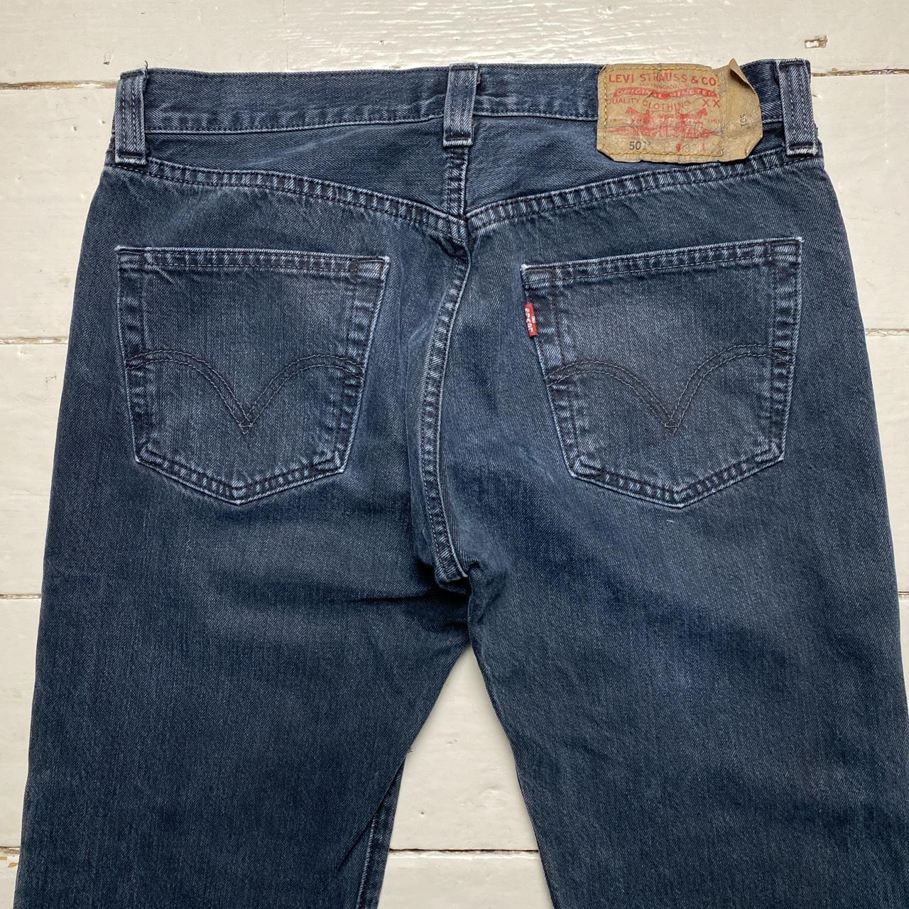Levis 501 Dark Wash Jeans