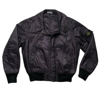 Stone Island Vintage AW 2007 Black Bomber Jacket (2XL)