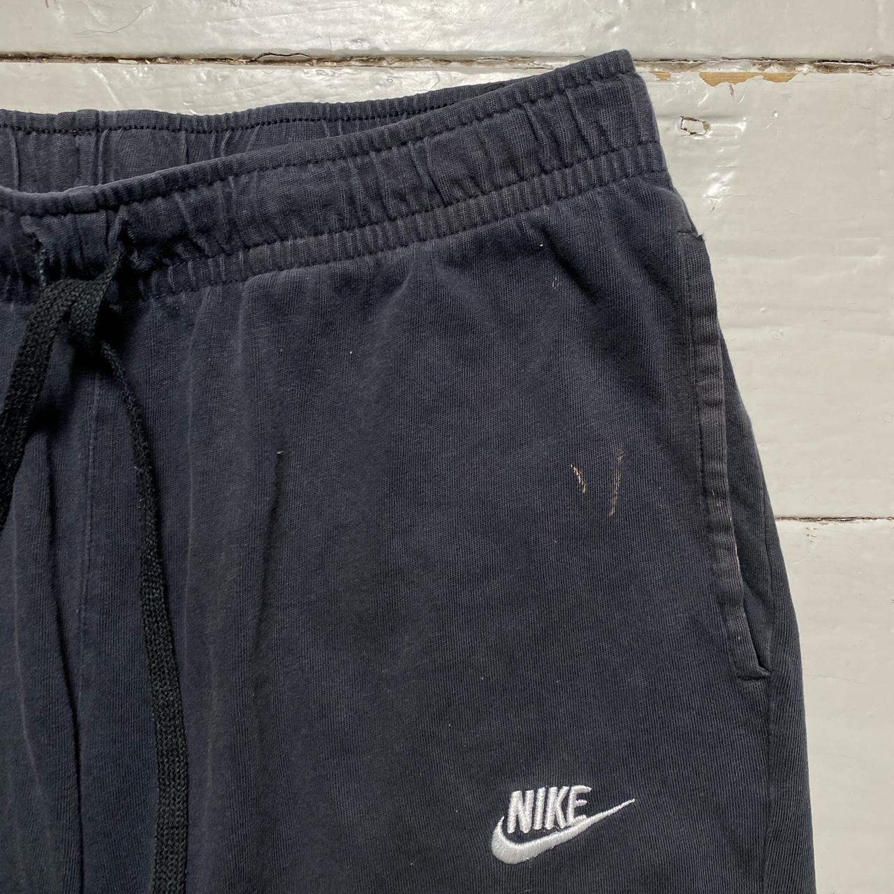 Nike Swoosh Black and White Shorts