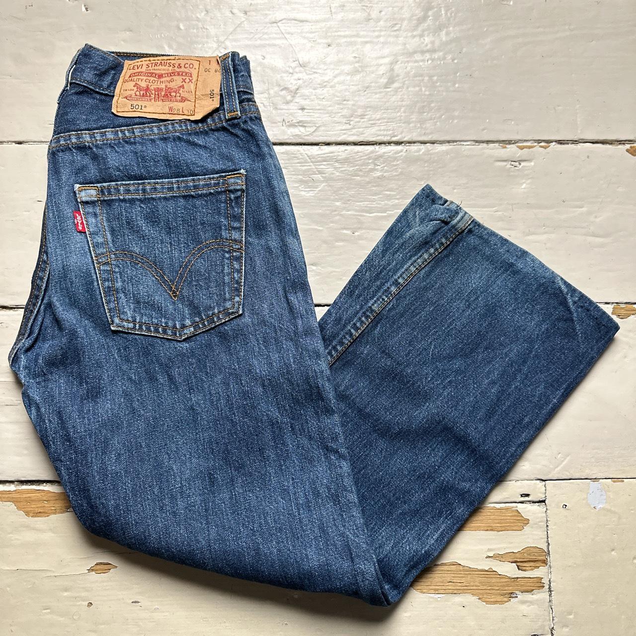 Levis 501 Navy Jeans