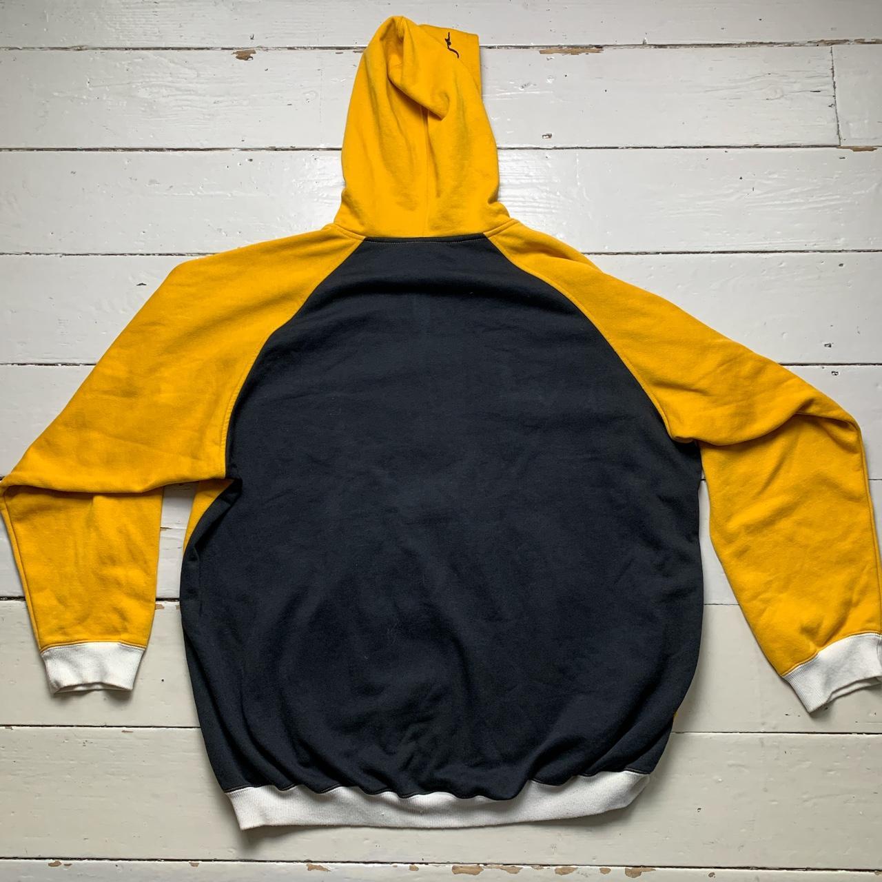 Sean John Vintage 90’s Yellow White and Black Baggy Hoodie