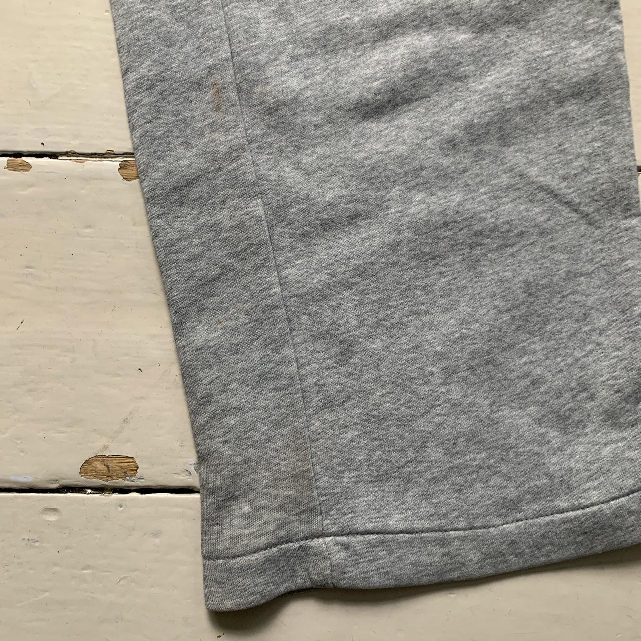 Nike Club Grey and Black Spellout Joggers