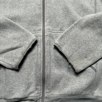Nike Air Max Vintage Grey and White Swoosh Hoodie (S)