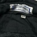 YSL Yves Saint Lauren Vintage 90’s Trench Coat Black (XL)