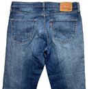 Levis 511 Navy Slim Stonewash Jeans (34W)