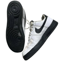 Nike Air Force 1 White and Black (UK 12)
