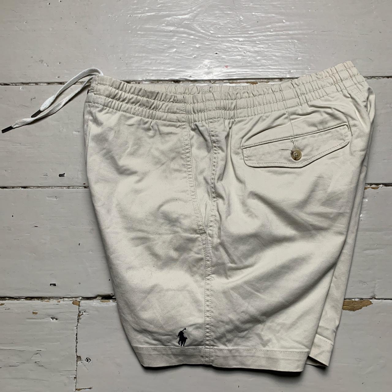 Polo Ralph Lauren Cream and Navy Shorts