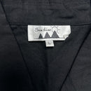 Y2K Japanese Vintage Dragon Black Yellow and Blue Short Sleeve Shirt (L)