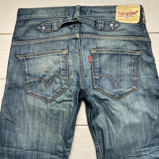 Levis 503 Cargo Type Jeans Navy Stonewash