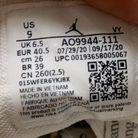 Jordan 1 Low White and Pastel Citron Yellow (UK 6.5)