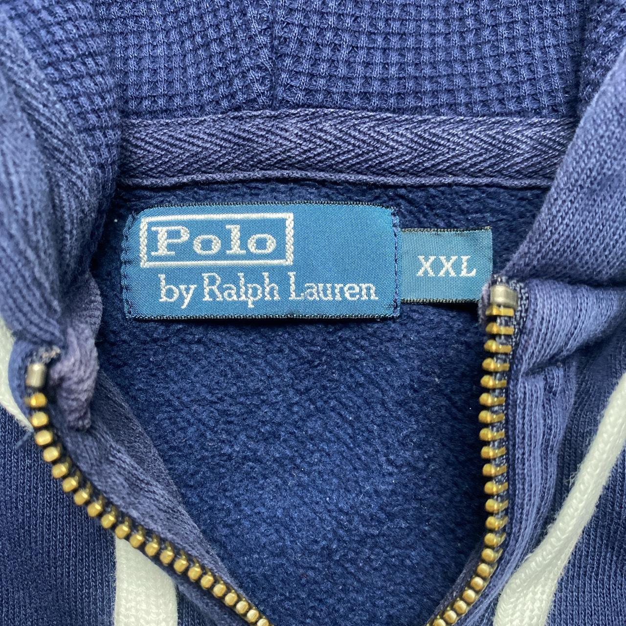 Ralph Lauren Polo Navy and Yellow Pony Hoodie