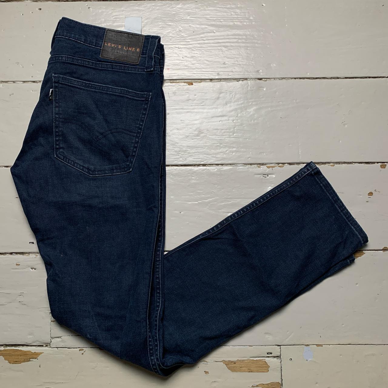 Levis Line 8 Dark Navy Slim Jeans