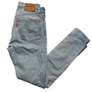 Levis 501 S Slim Skinny Light Blue Jeans (24W)