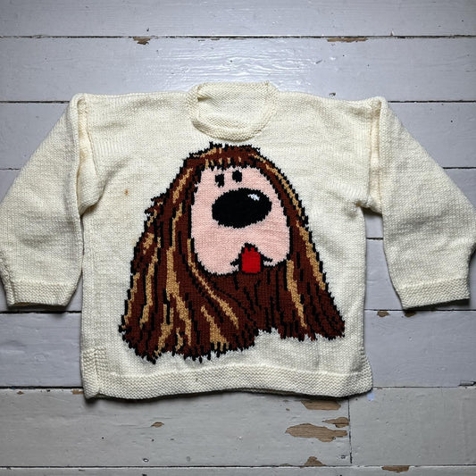Dougal Vintage 90’s Magic Roundabout Thick Knitted Jumper