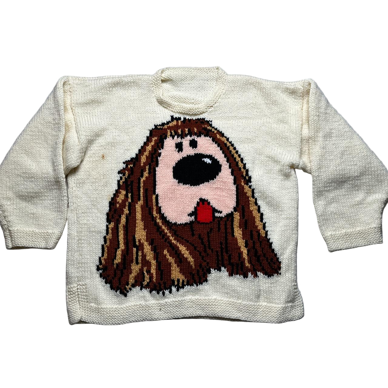 Dougal Vintage 90’s Magic Roundabout Thick Knitted Jumper (L)
