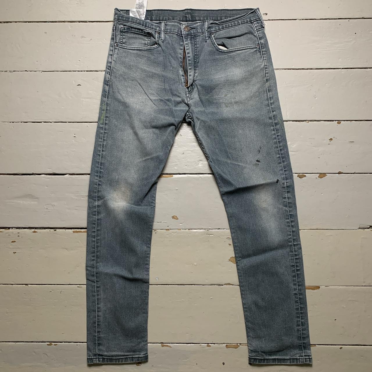 Levis 512 Grey Stonewash Jeans