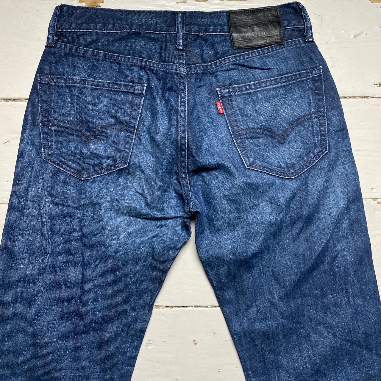 Levis 505 Dark Navy Baggy Jeans