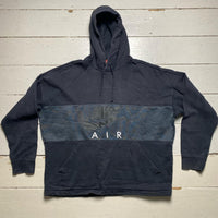 Nike Air Black and Grey Hoodie