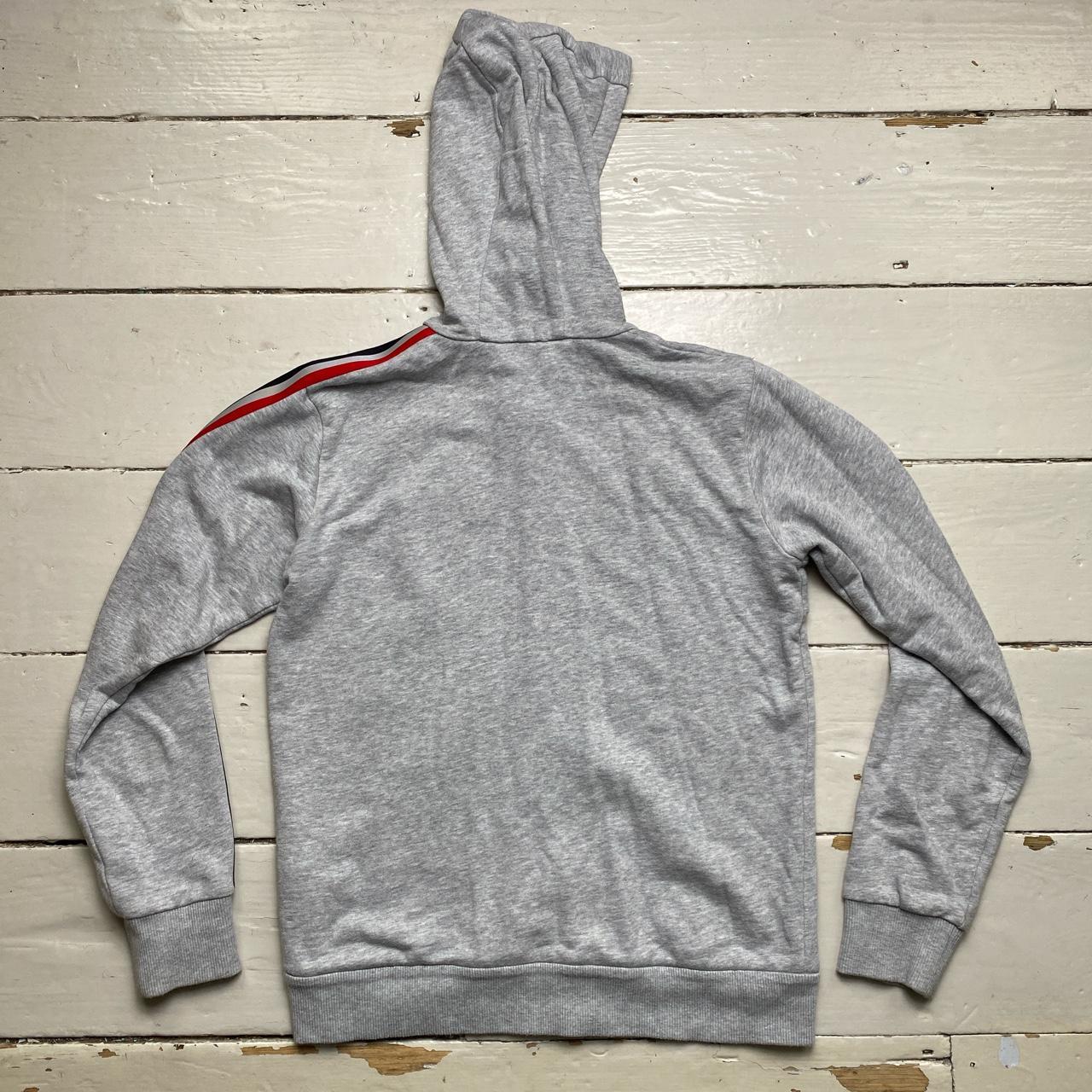 Moncler Grey Reflective Stripes Grey Tracksuit