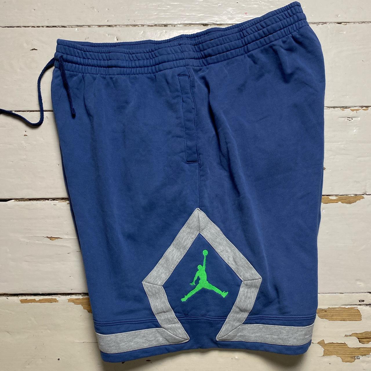 Jordan Blue and Green Shorts