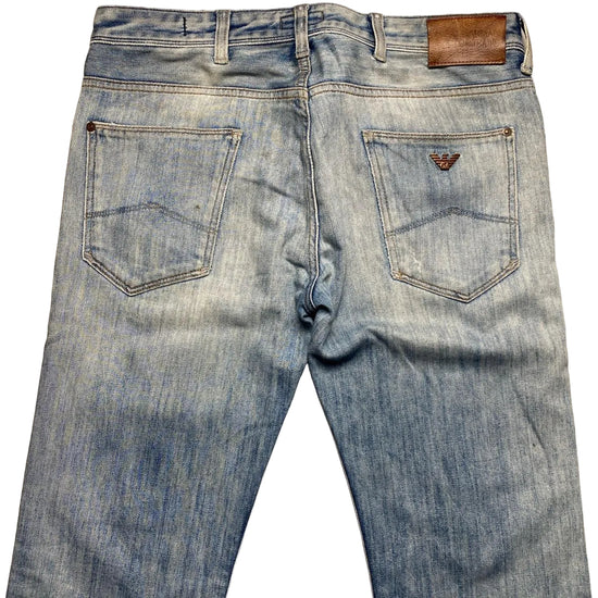 Armani J04 Vintage Light Blue Jeans (33W)