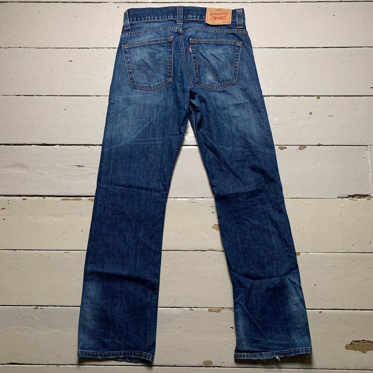 Levis 506 Navy Baggy Jeans