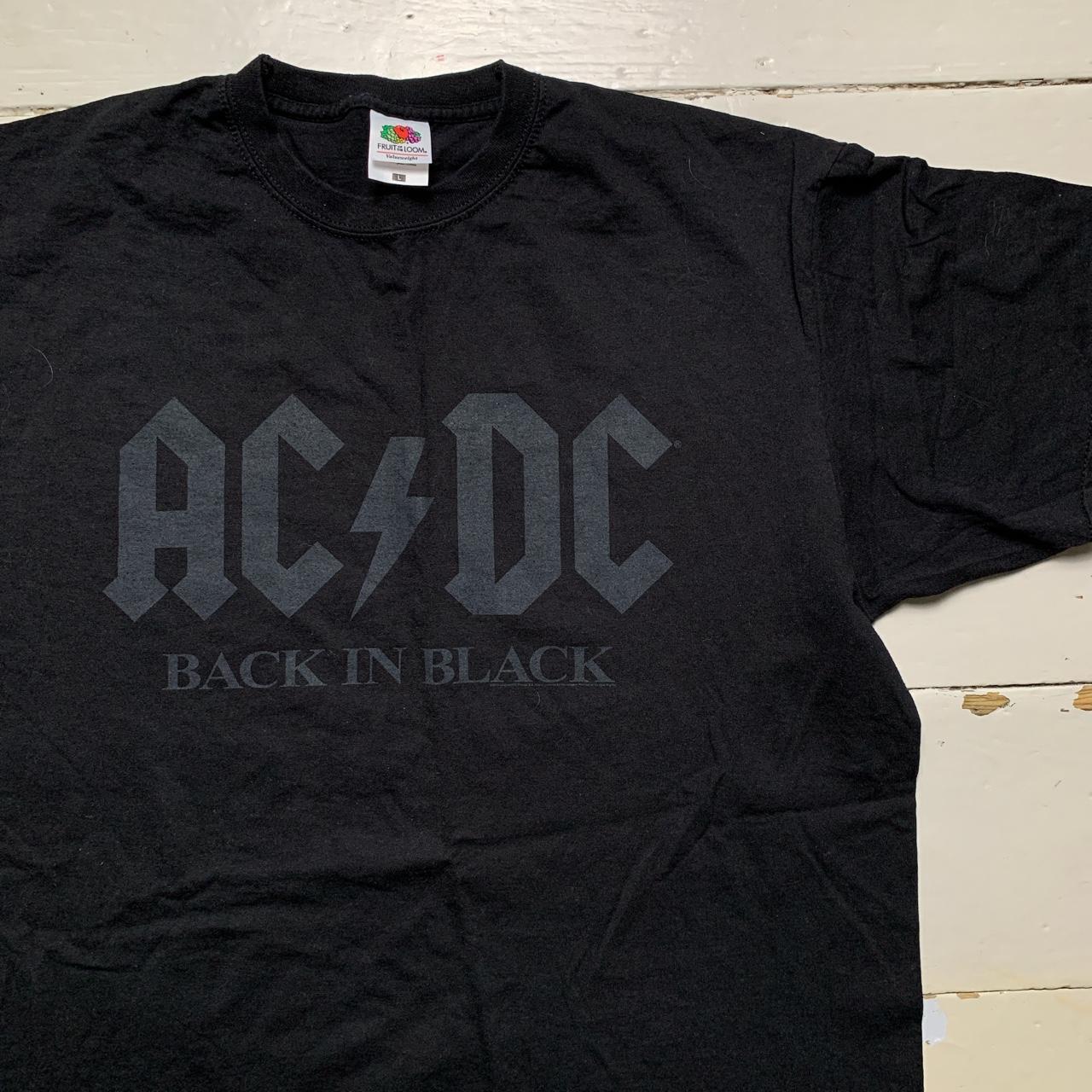 ACDC Back in Blaco Europe Tour T Shirt