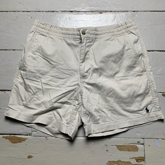 Polo Ralph Lauren Cream and Navy Shorts