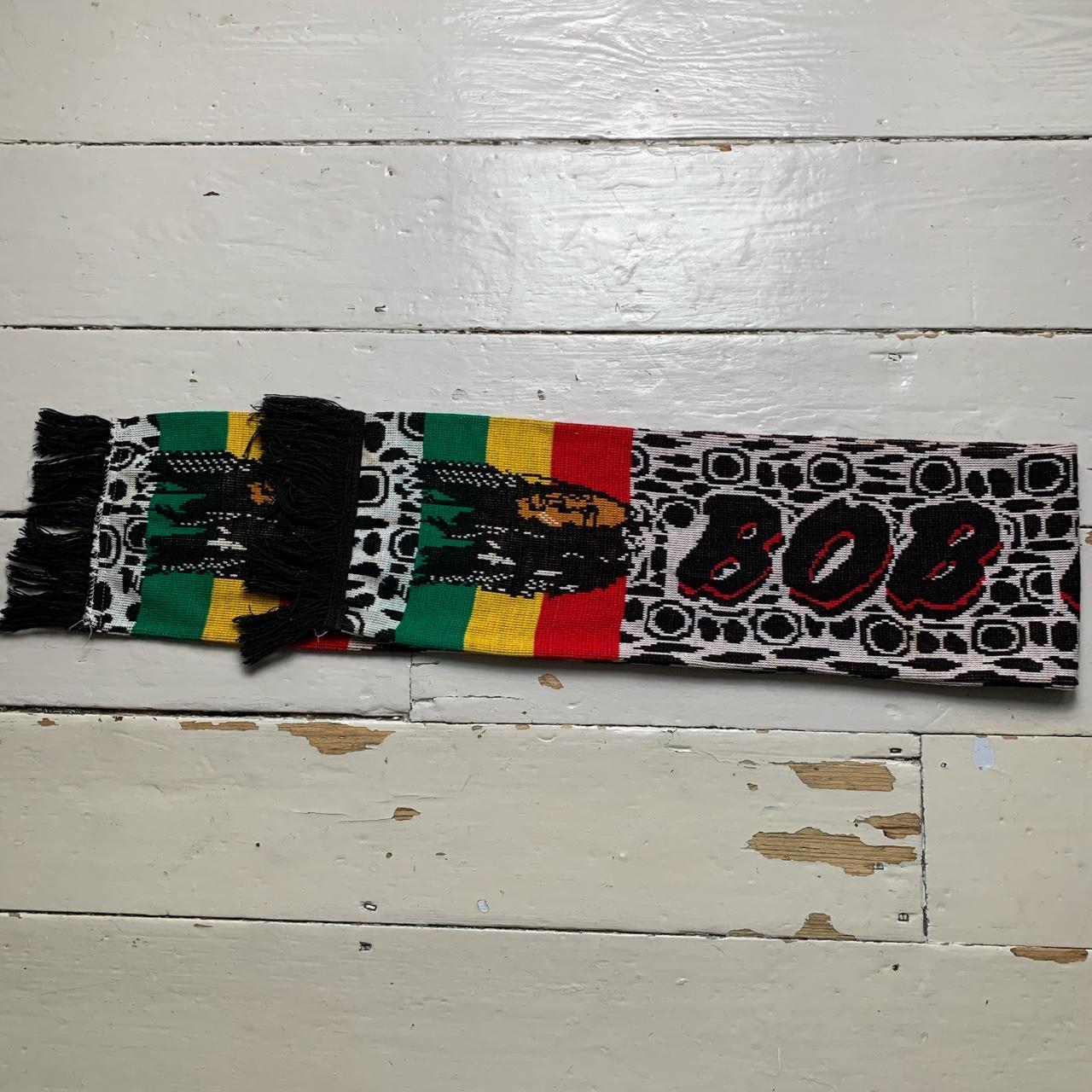 Bob Marley Rasta Scarf Black Red Yellow and Green