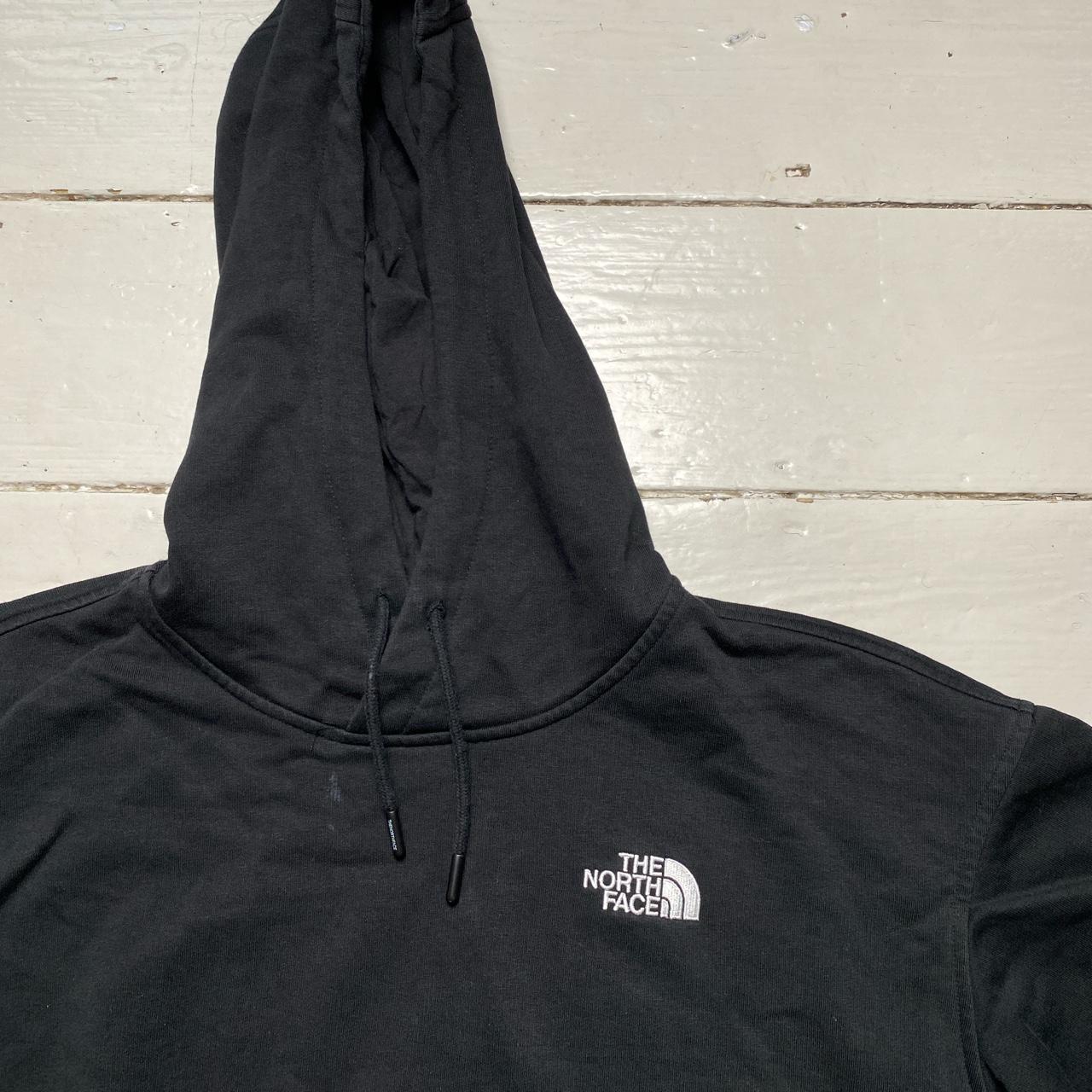 The North Face Black and White Unisex Hoodie