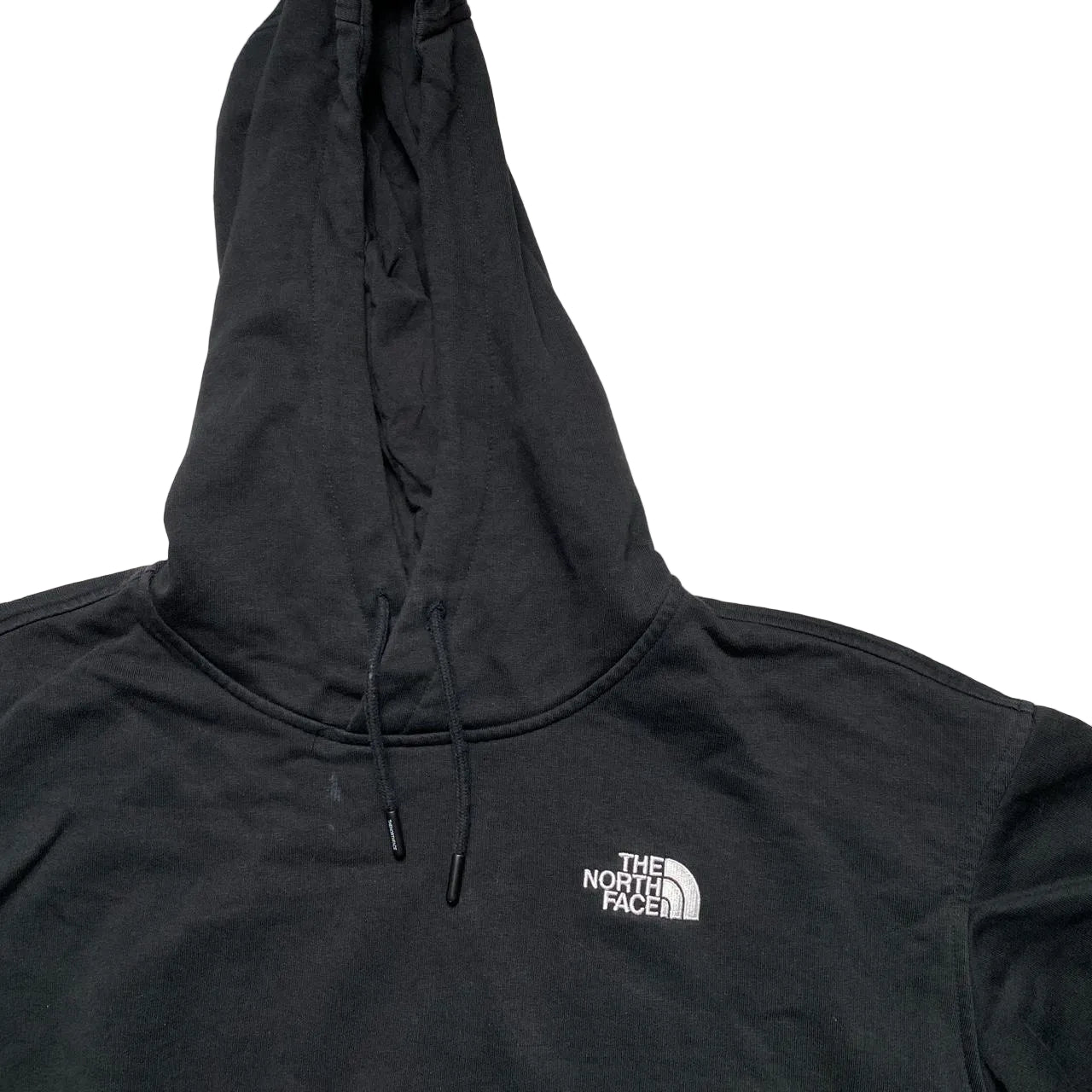 The North Face Black and White Unisex Hoodie  (M)