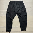 Nike Cargo Swoosh Joggers Black Gold