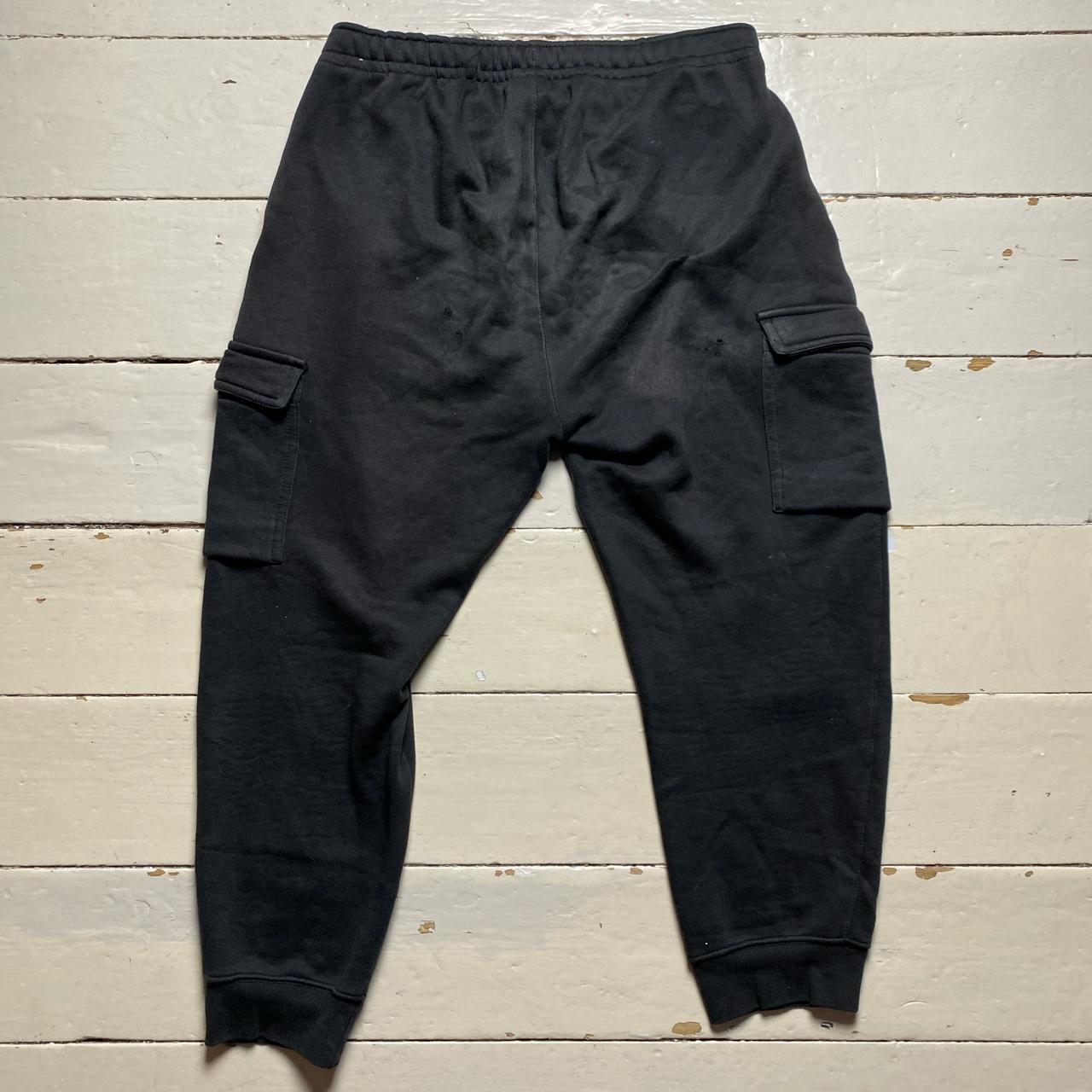 Nike Cargo Swoosh Joggers Black Gold