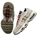 Nike Air Max 95 Light Bone Habanero Red (UK 8)