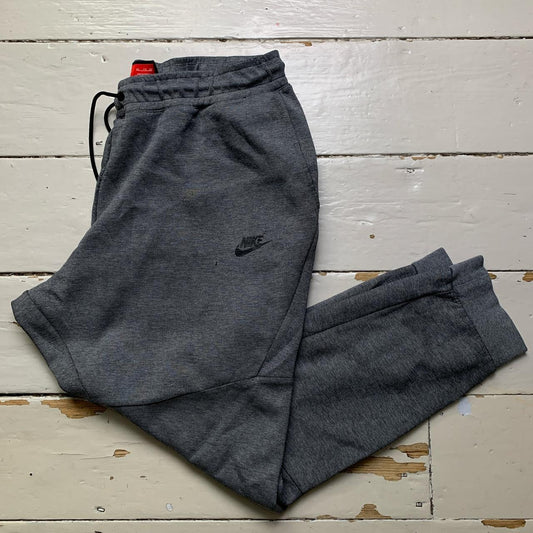 Nike Tech Fleece Grey and Black Joggers