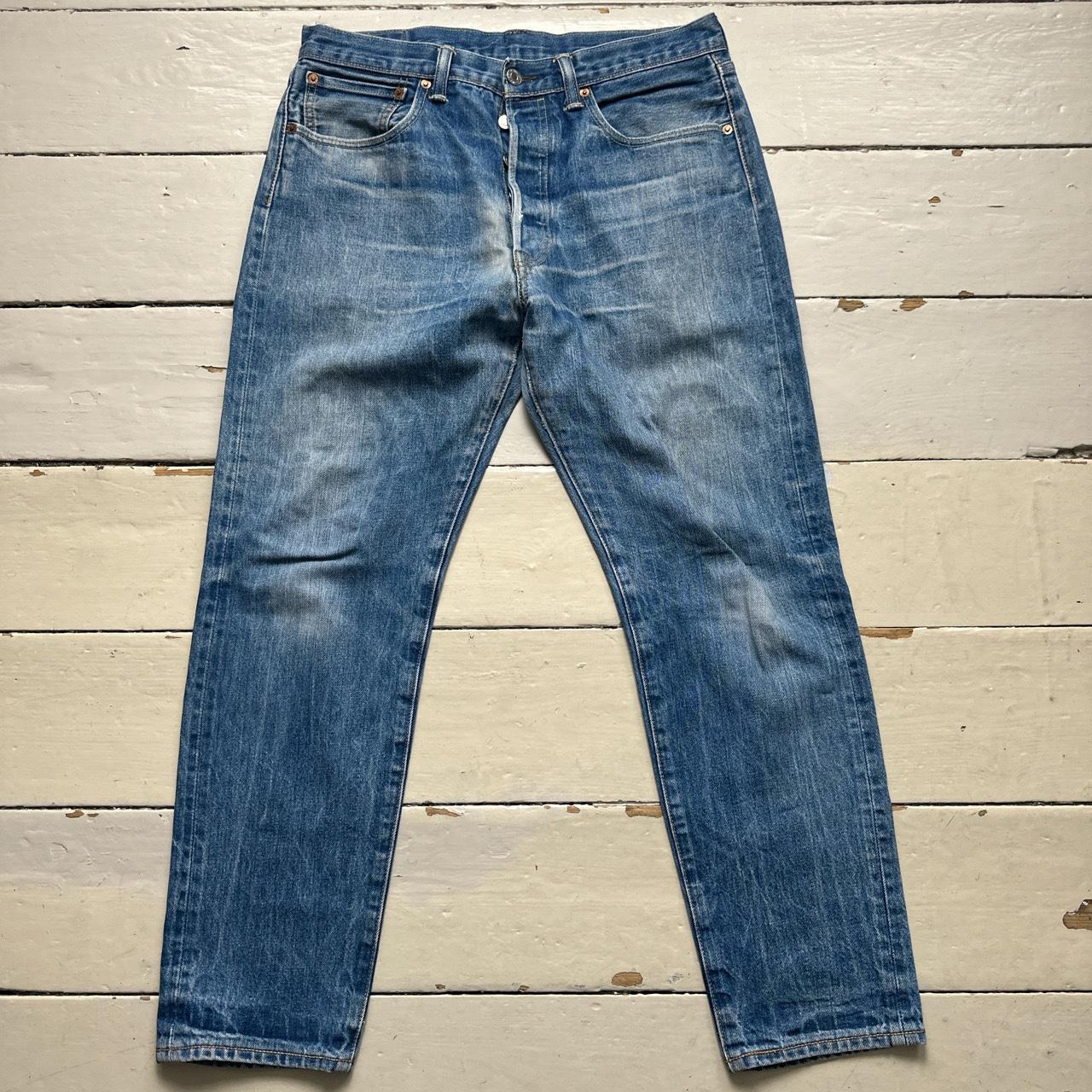 Levis 501 CT Light Blue Slim Jeans