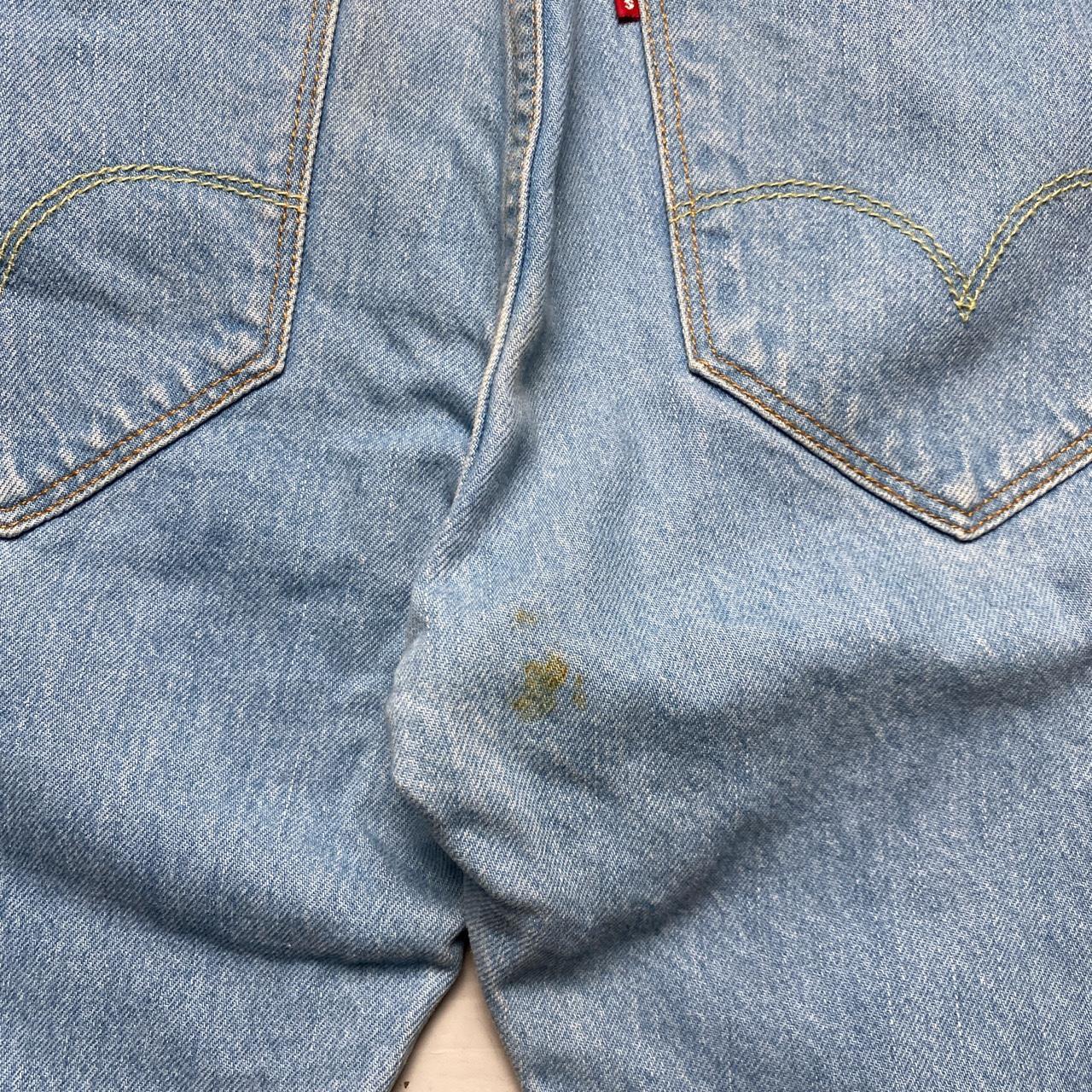 Levis 504 Baggy Light Blue Vintage Jeans