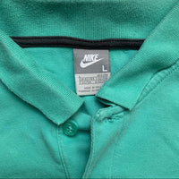 Nike Swoosh Vintage Polo Green and Black (L)