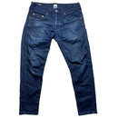 True Religion Rocco Navy Stitch Slim Jeans (31W)