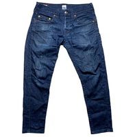 True Religion Rocco Navy Stitch Slim Jeans (31W)