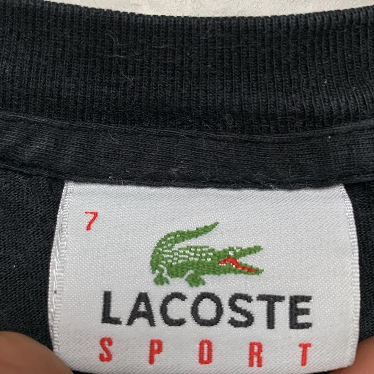 Lacoste Black Croc T Shirt