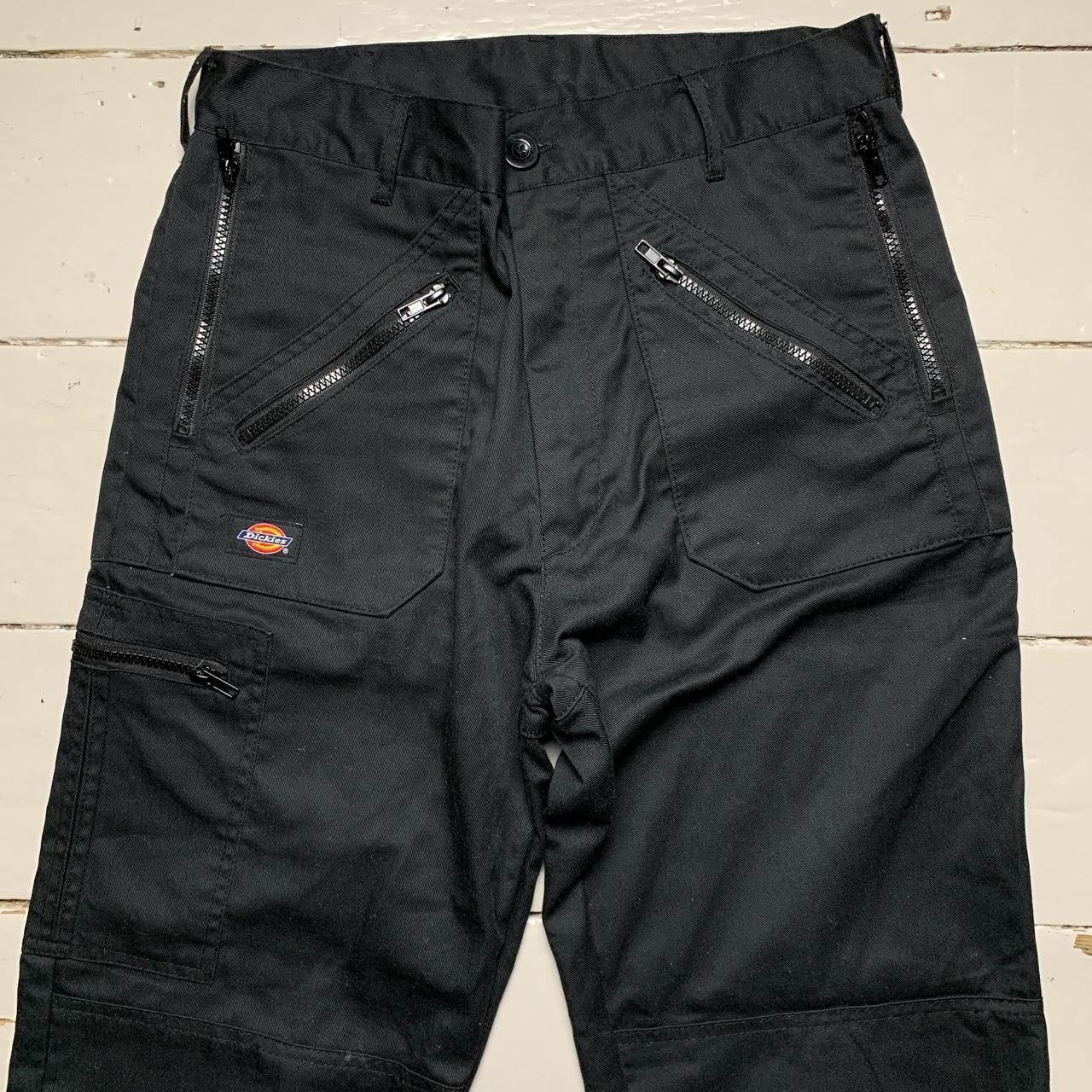 Dickies Cargo Black Trousers