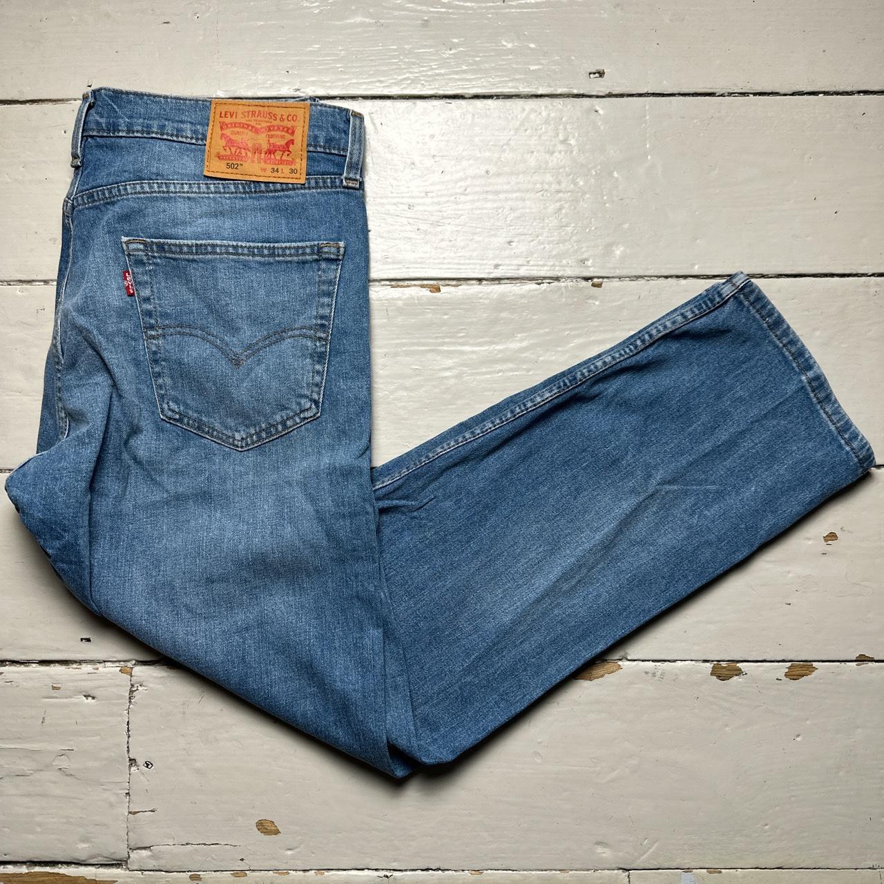 Levis 502 Light Blue Baggy Jeans