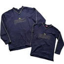 Arsenal Vintage 90’s Gunners Navy and Yellow Jumper (XS/XL)