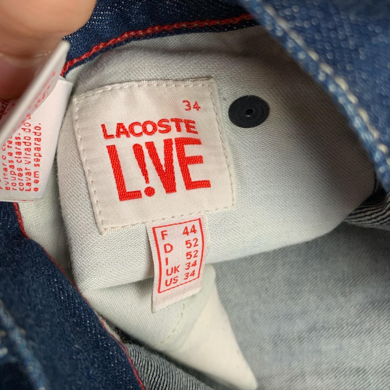 Lacoste Live Navy Baggy Jeans